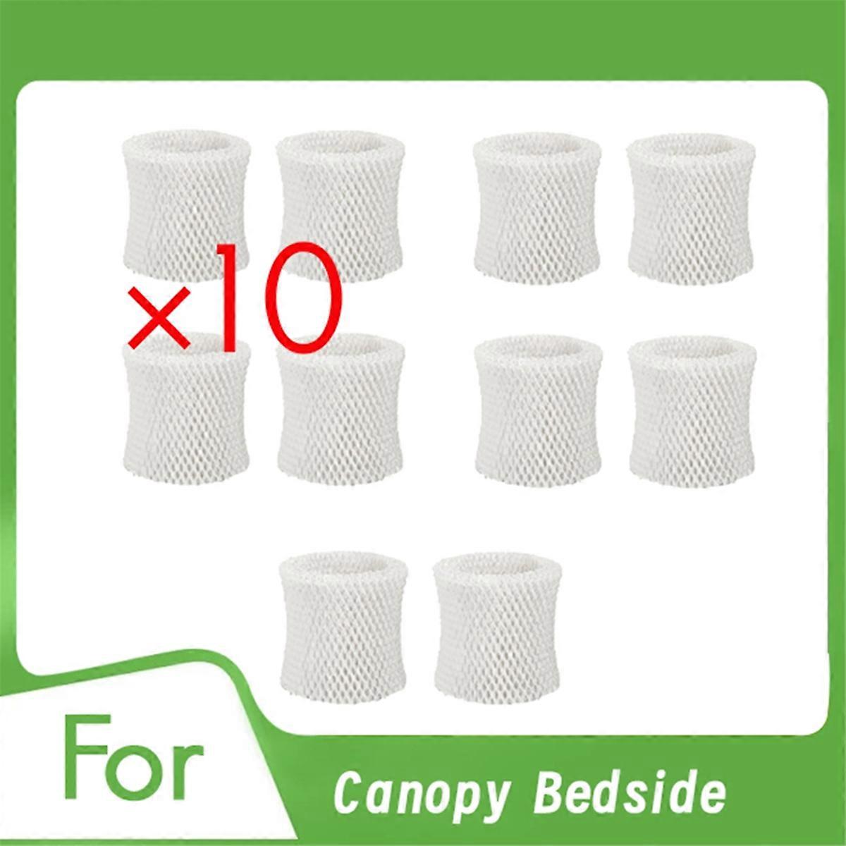 10 Pcs Humidifier Wicking Replacement Filter for Canopy Bedside