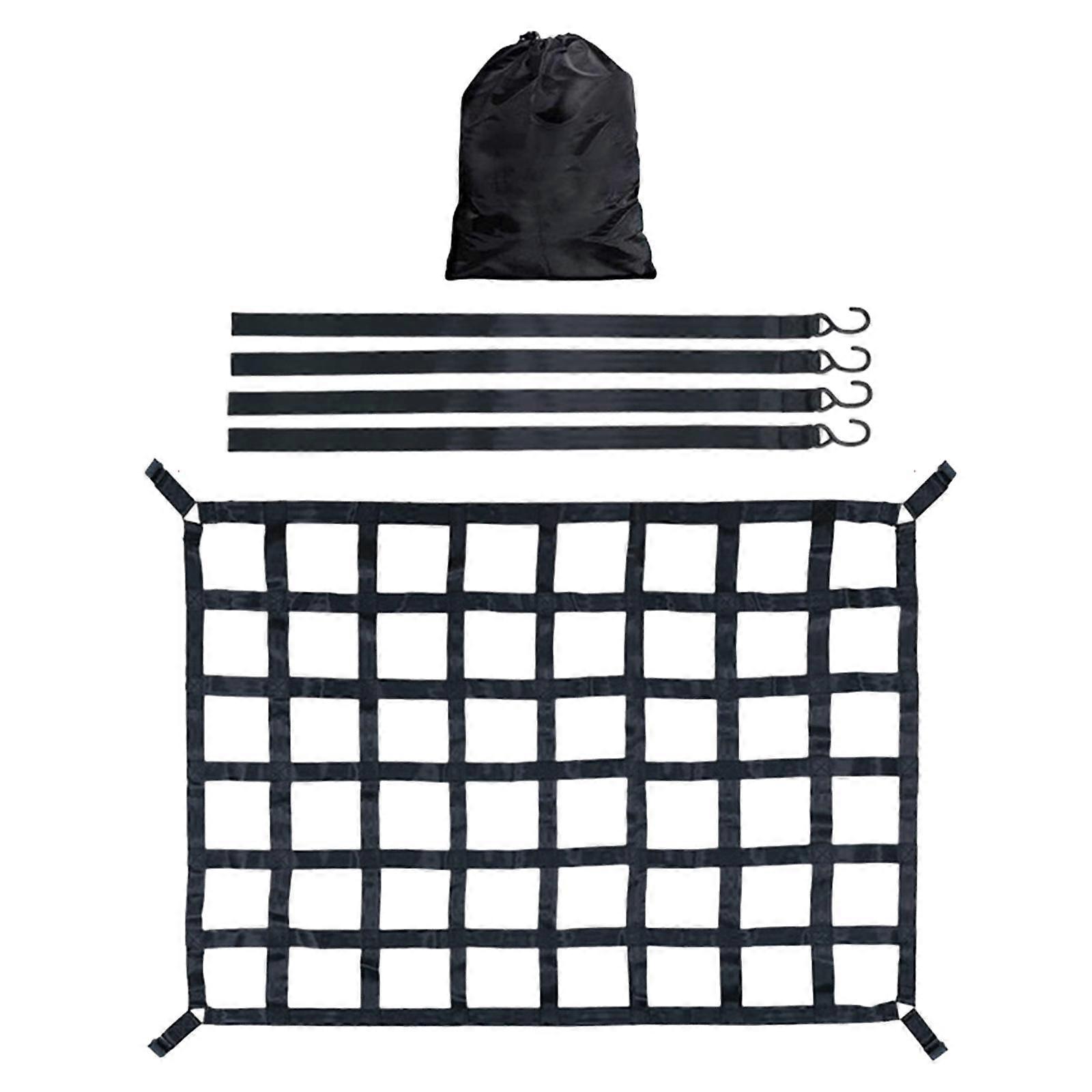 Cargo Net for Pickup Truck Bed Compatible Simple Installation Mesh Organizer S