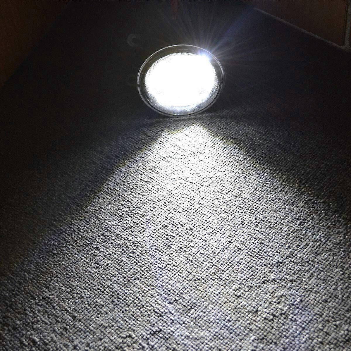 LED WHITE Pair / Front Fog Lamp Light For Ford Cmax Fiesta Focus Transit Connect NO.5121