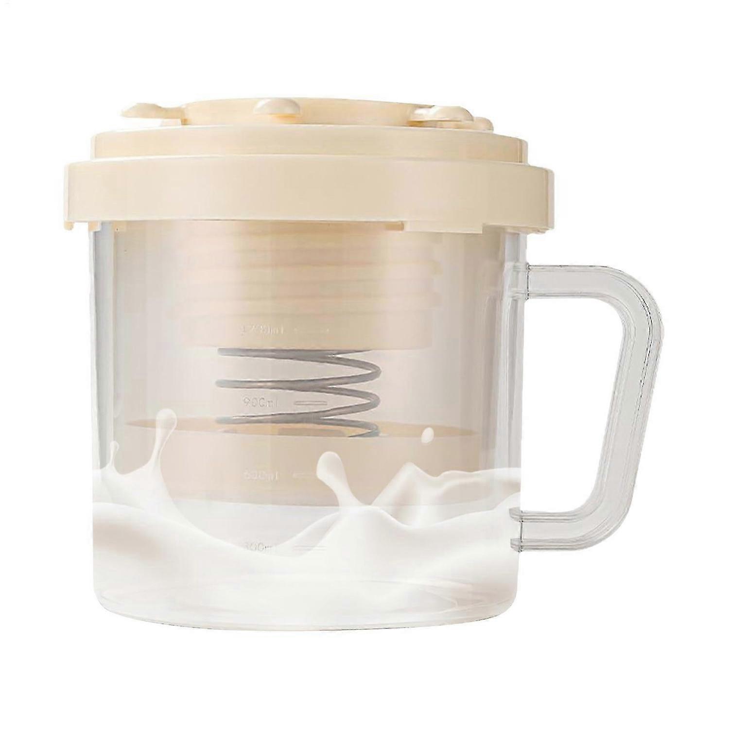 cheese sieve, dry yogurt sieve, milk whey separator Fine mesh sieve for homemade yogurt, cheese, juice, coffee, soup Beige