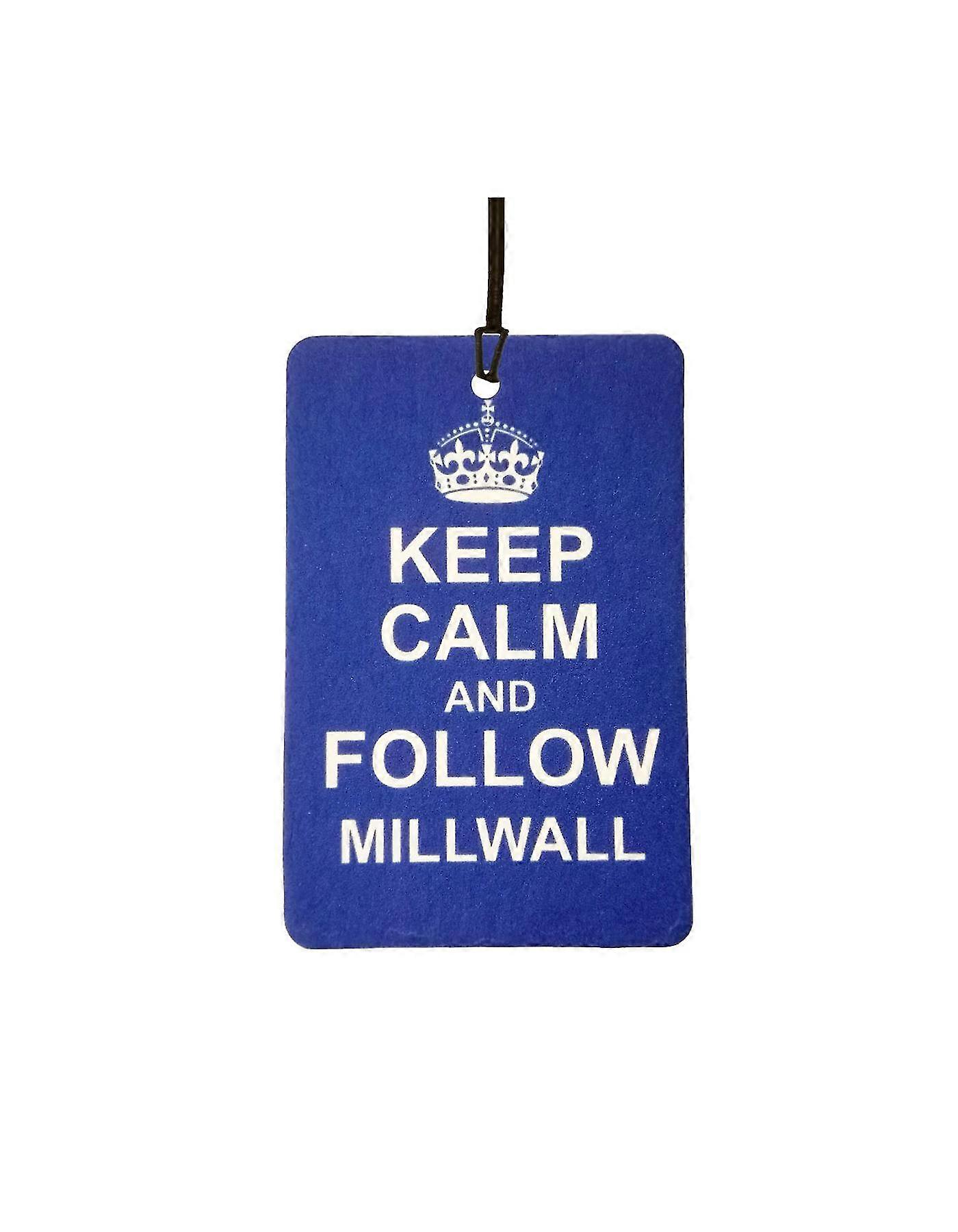 Keep Calm And Follow Millwall Car Air Freshener