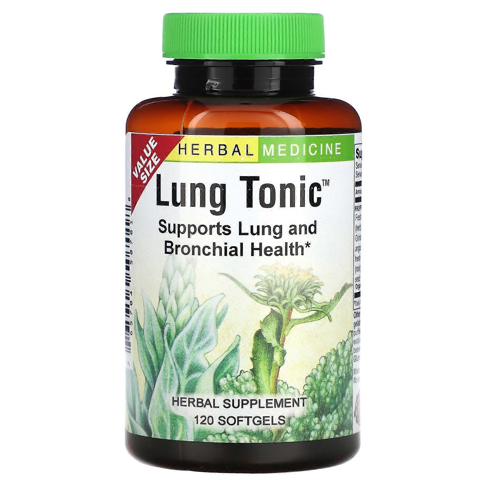 Herbs Etc., Lung Tonic, 120 Softgels