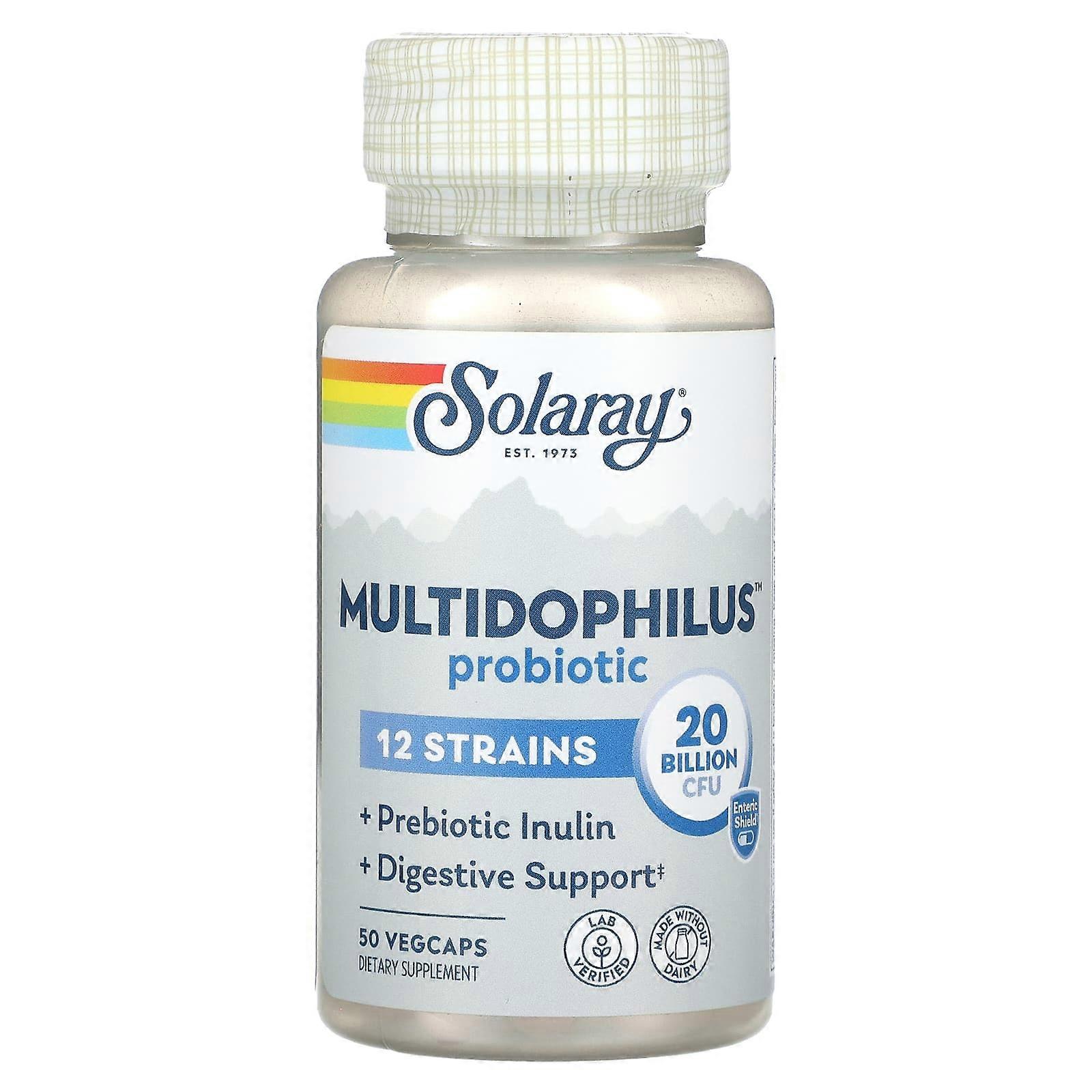 Multidophilus Probiotic, 20 Billion CFU, 50 VegCaps