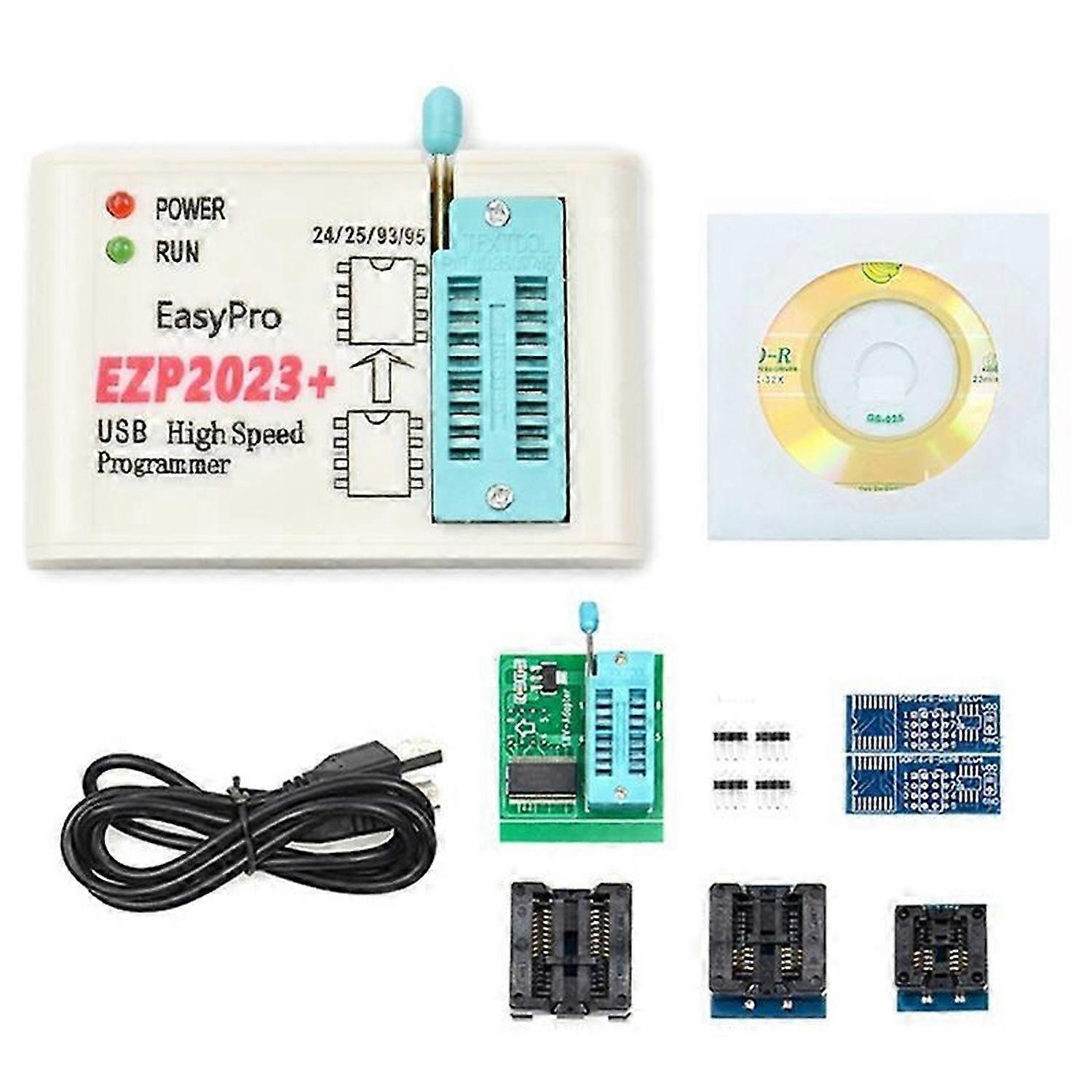 EZP2023 High-Speed USB SPI FLASH Programmer EZP2023 Compiler Support 24/25/93/95 EEPROM 25 Flash Bio