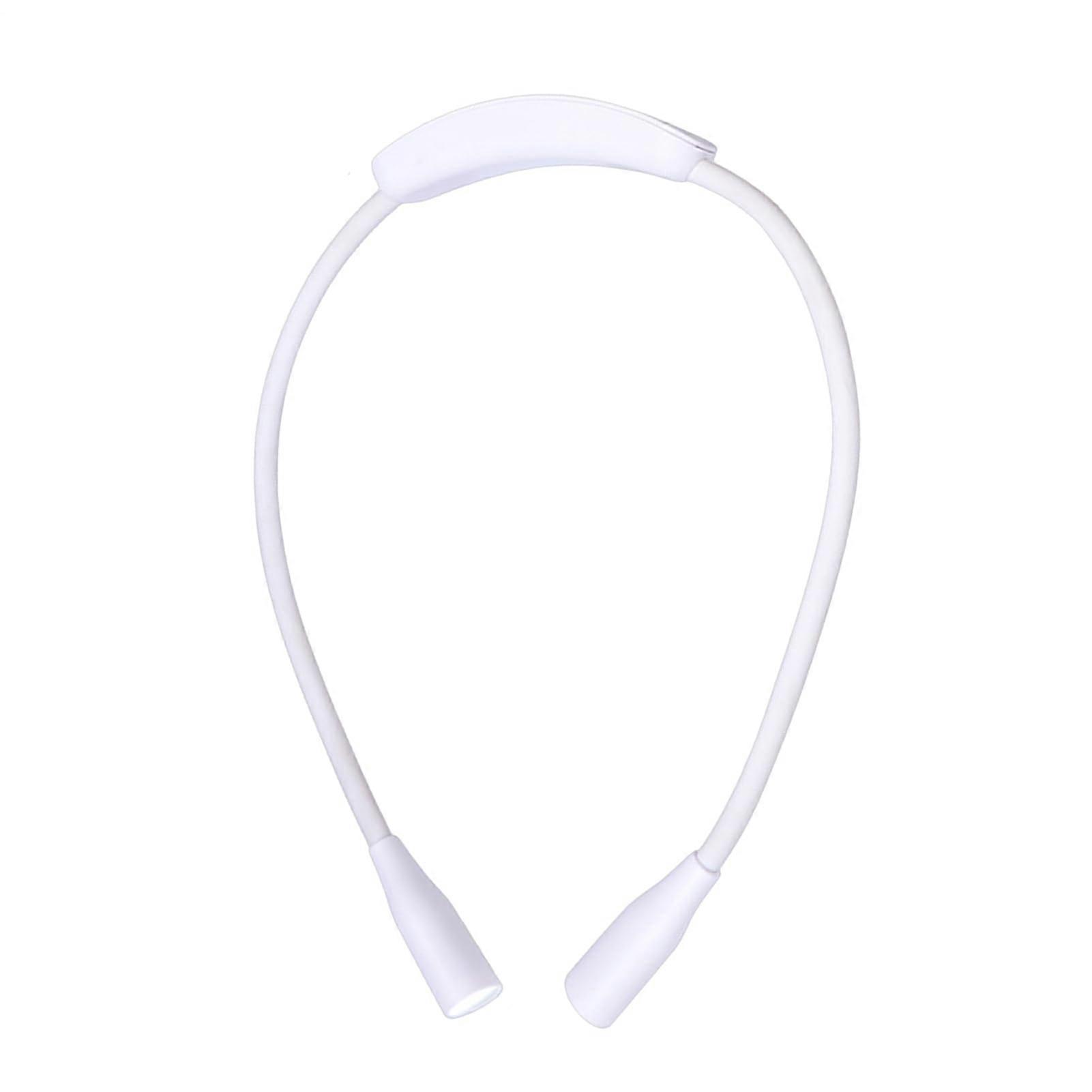 148g Smart Desk Lamp USB Powered, Soft Glow Eye Protection, Adjustable Neck, White LED Desk Light