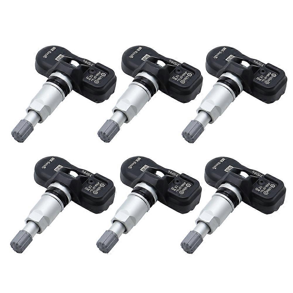 6Pcs 315MHZ Programmierbare TPMS Reifendruck Sensor Universal Programmierbare Autel TS408 TS508 ITS600 MX Sensor Monitor