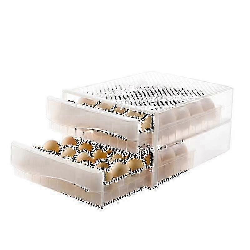 30/60 Grids Eggs Storage Box - Refrigerator Drawer for Household Use - Quality Food Storage Container