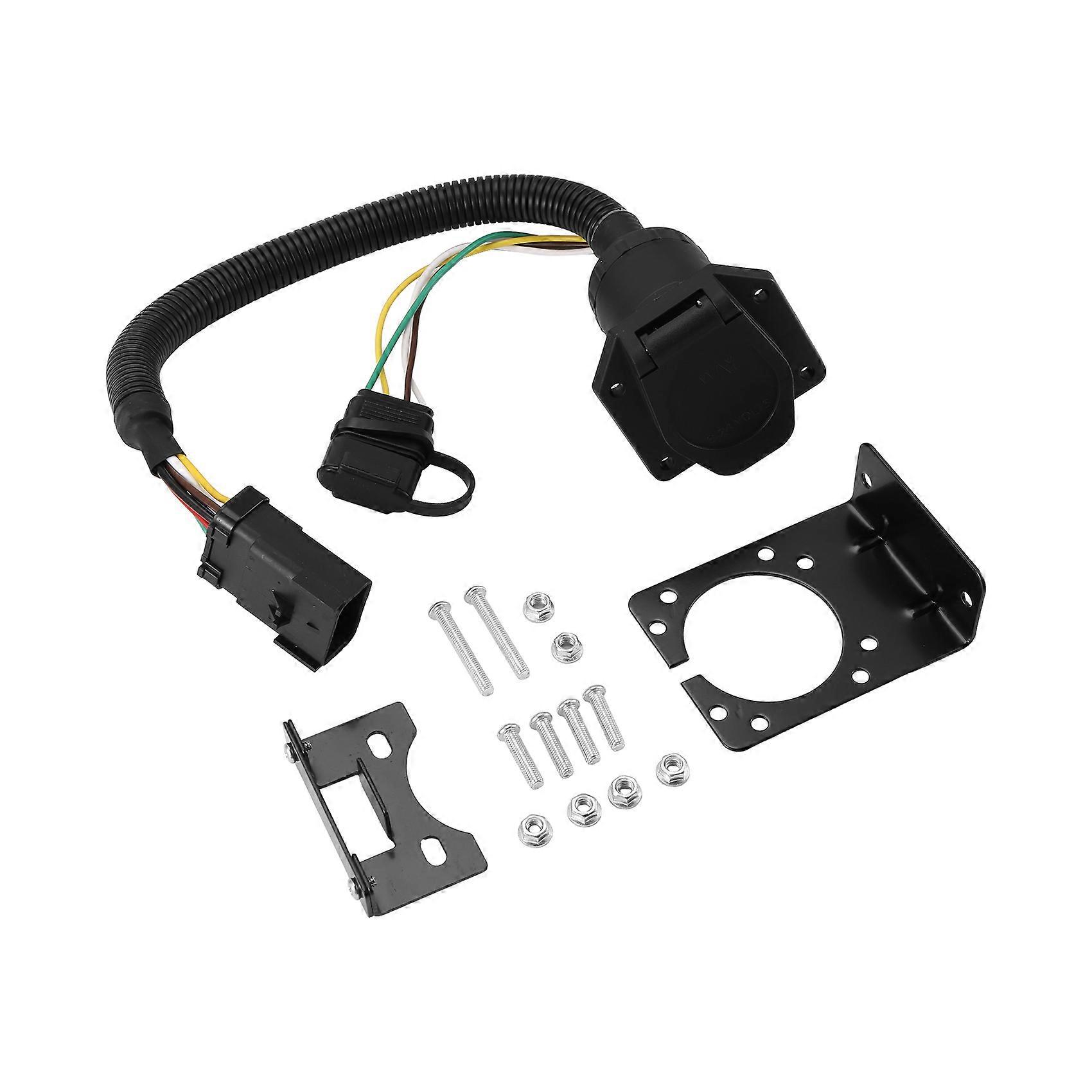 Trailer Wiring 7-Way Pin Connector Plug For Ram Durango 