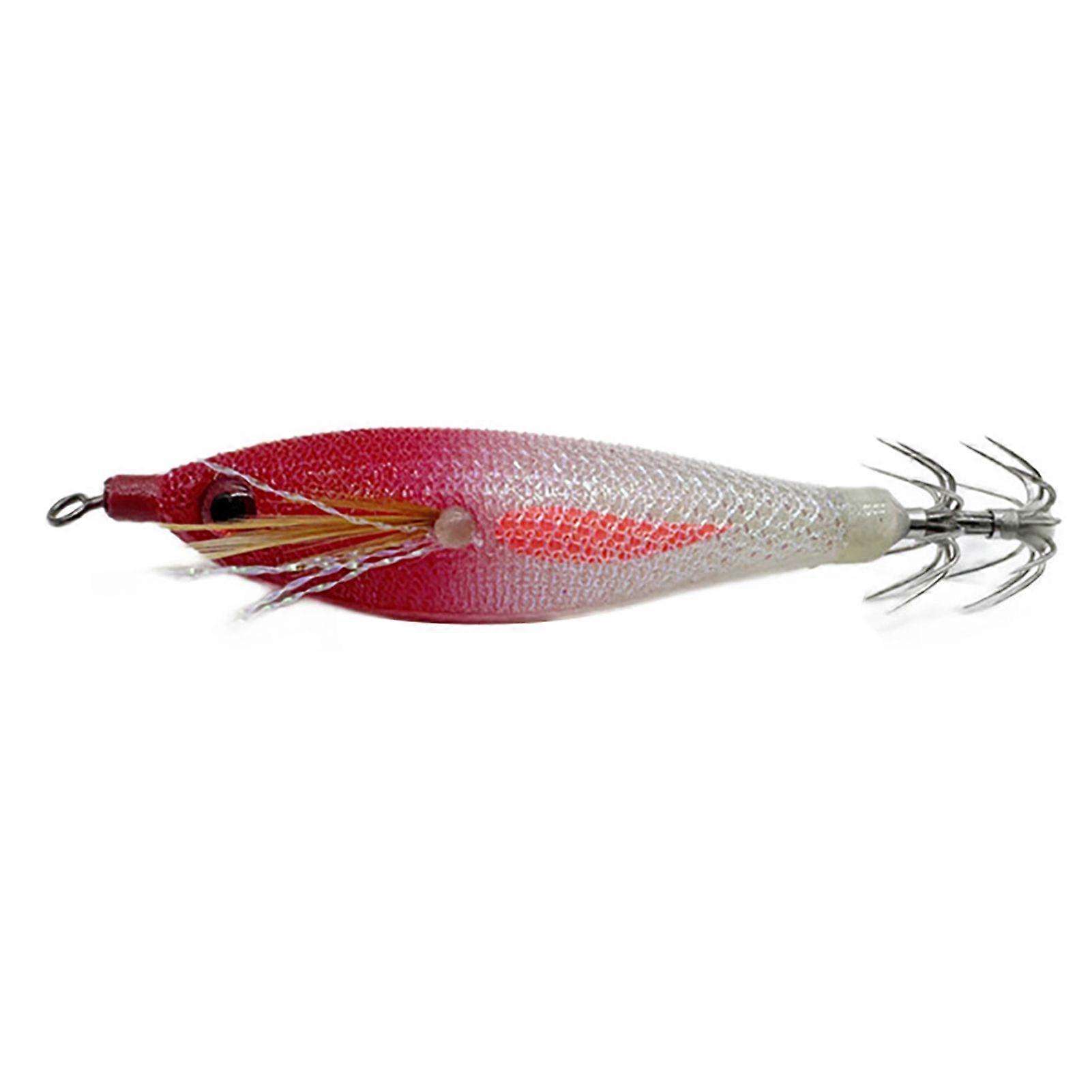 Luminous Shrimp Fishing Bait Hard Lure with Sharp Hook Realistic Looking Bright Color Mini Size Fishing Lure Accessory