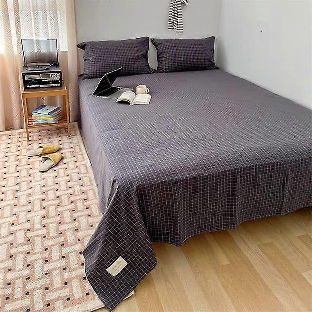 Cotton Flat Sheets SweatAbsorbing Breathable For Single Or Double Beds Ref: 4802