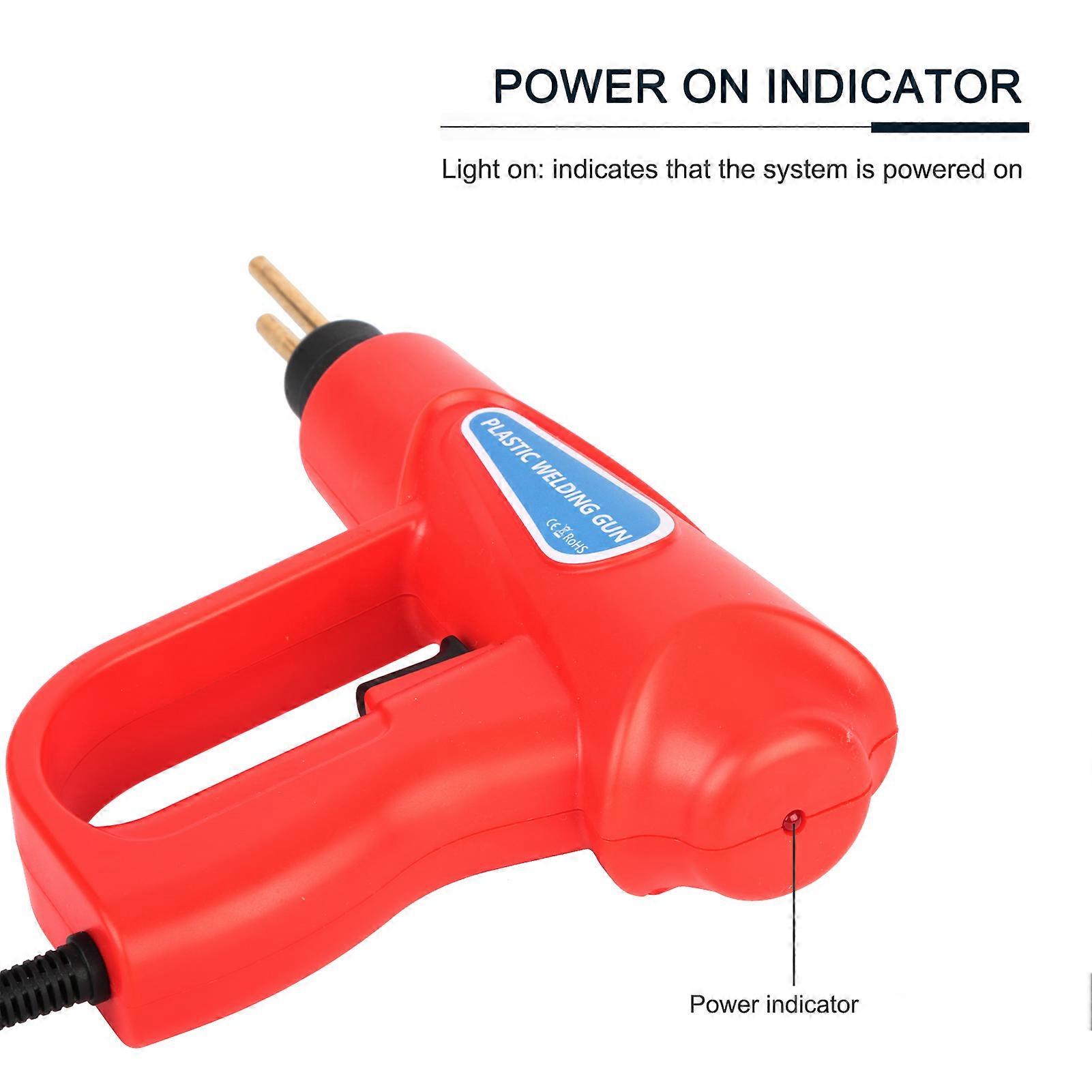 70W welding gun for plastic repair with flat/corner staples
