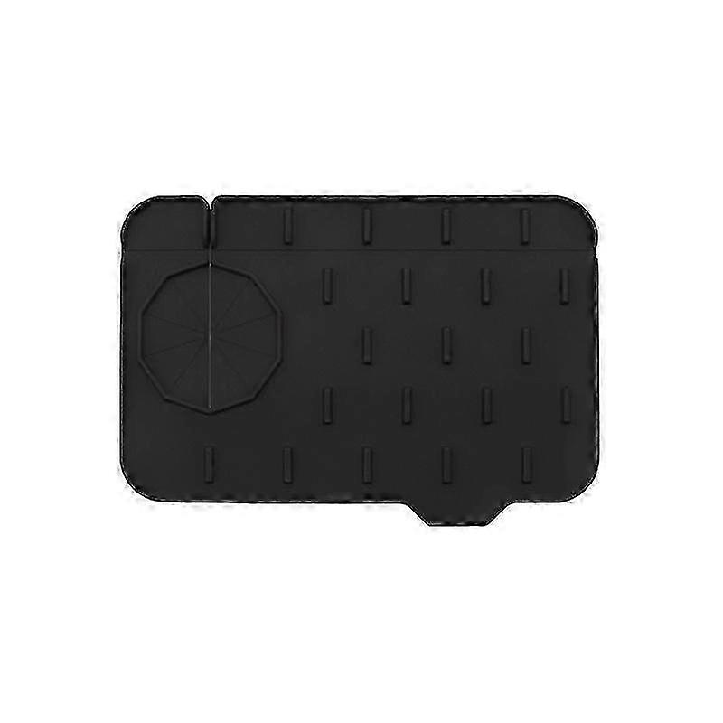 Silicone Faucet Anti-splash Pad Square Drain Tray Waterproof Mat Sink Storage Dry Mat Slope Does Not Hold Water