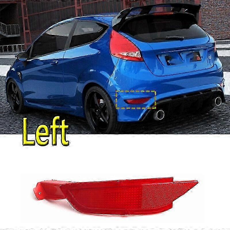 Left Rear Bumper Reflector Light Fog Lamp For Ford Fiesta Mk7 2008 2009-2018