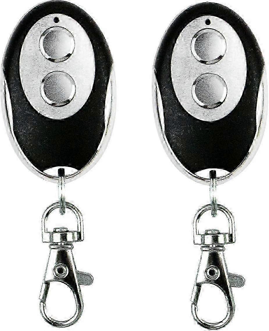 2Pcs433Mhz garage remote control Main door remote control compatible with ECOSTAR RSC2, RSE2 RSZ1 433.92 MHz rolling code model Remote contr