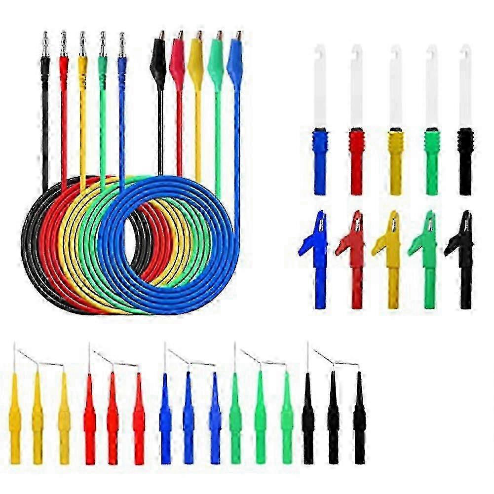 Multimeter Meter Test Leads, 30 Pieces Of Multimeter Test Lead Kit,voltmeter Cable For Voltage Circ