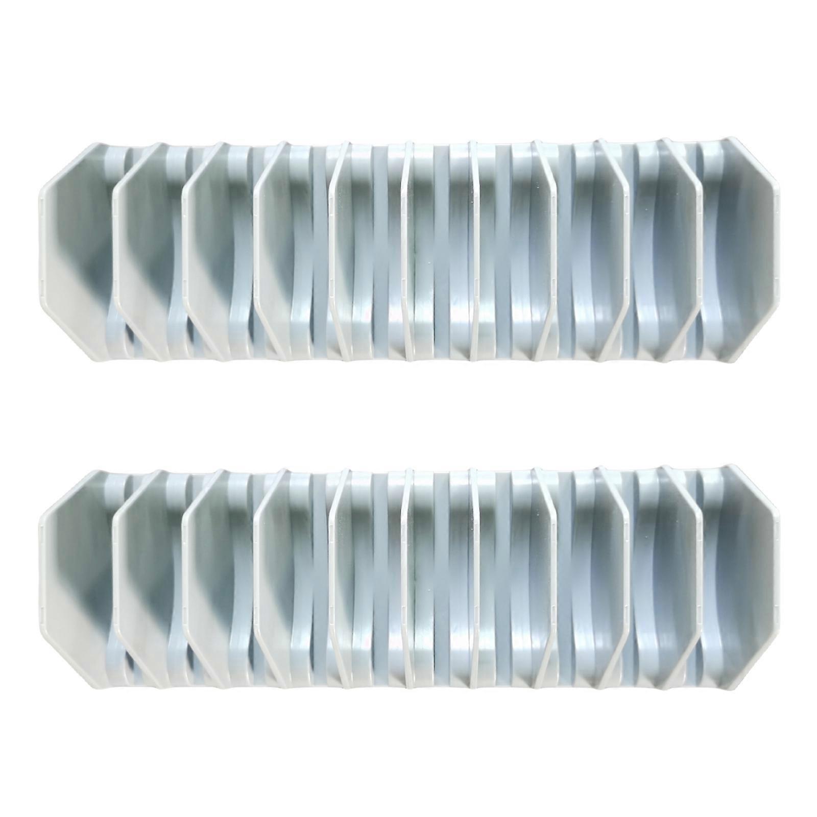 2 Pack Heavy Duty Tool Rack Adjustable Clutter Control Organizer for Garage DIY Enthusiasts Workshop Drawer Organization Multicolor