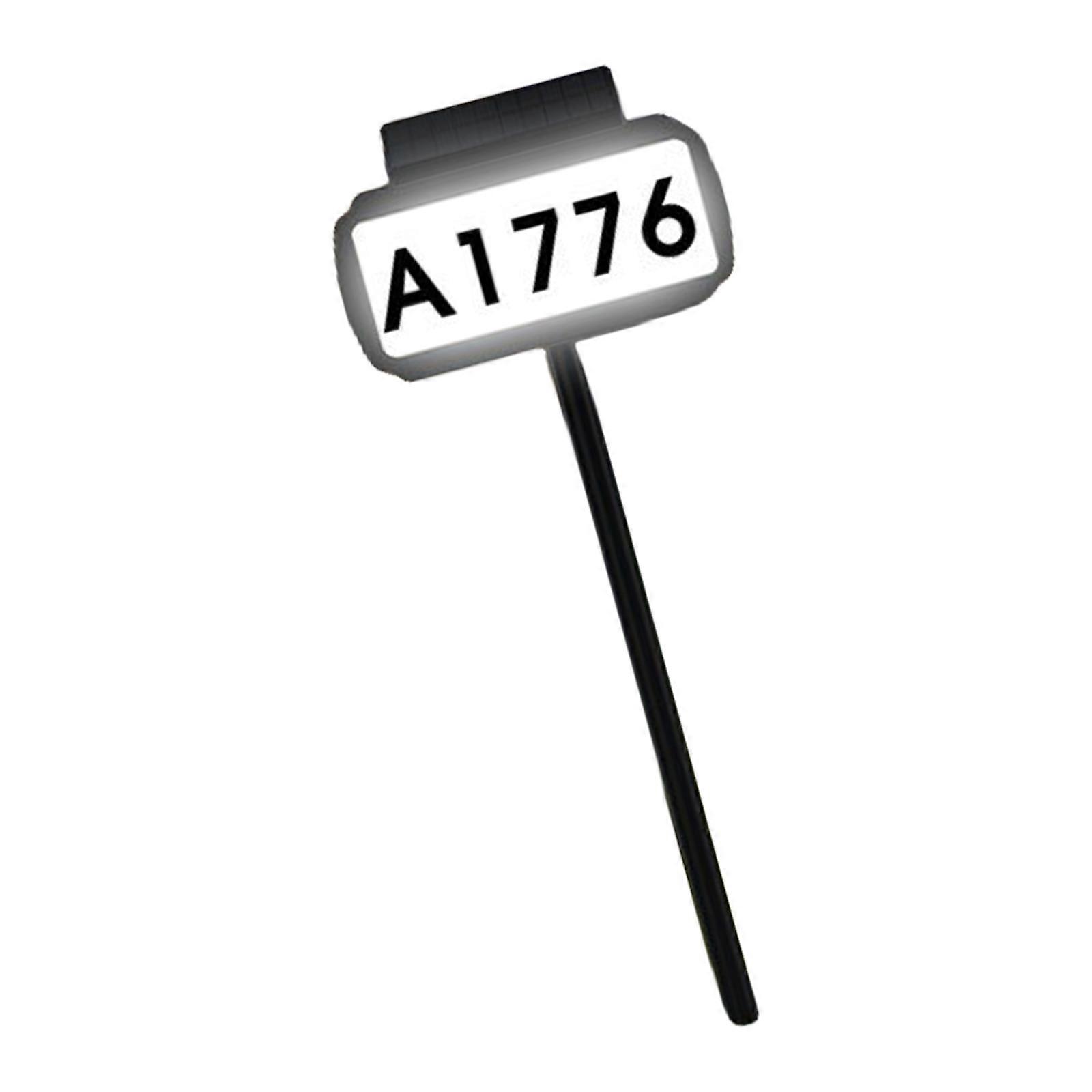 Multifuntional Solar Address Light with Cool Natural Warm LED Color and Long Battery Life Energy Efficient Solar Lamp Multicolor