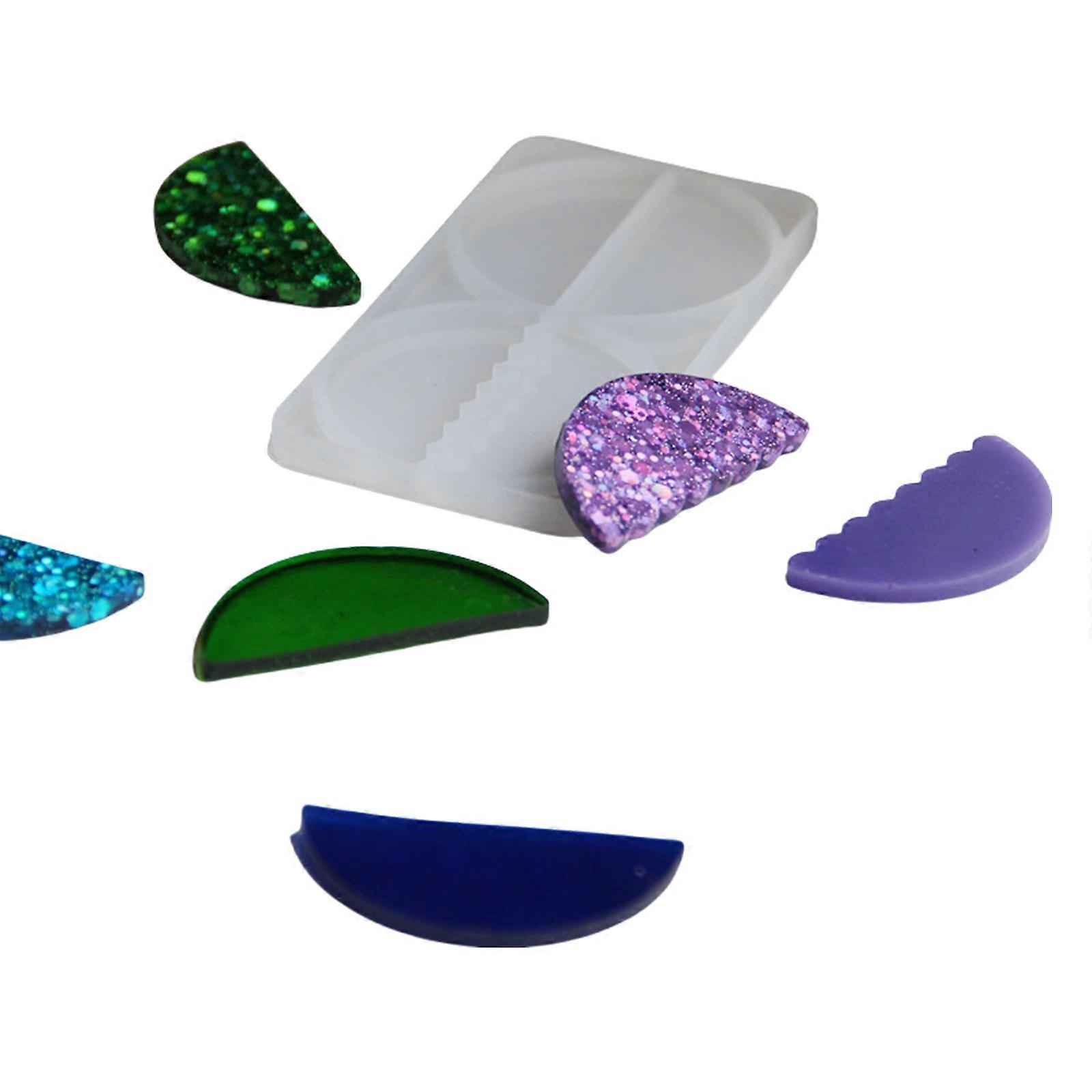 Flexible Silicone Mold for Water Bottle Name Plate Epoxy Resin Nameplate Making Mould for Students and Office Workers Multicolor