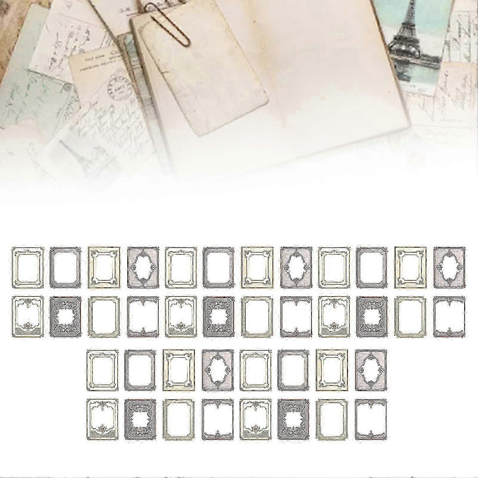 Scrapbook Sticky Notes Multipurpose Exquisite Decorative Sticky Paper Notepads for DIY Crafts Type 3