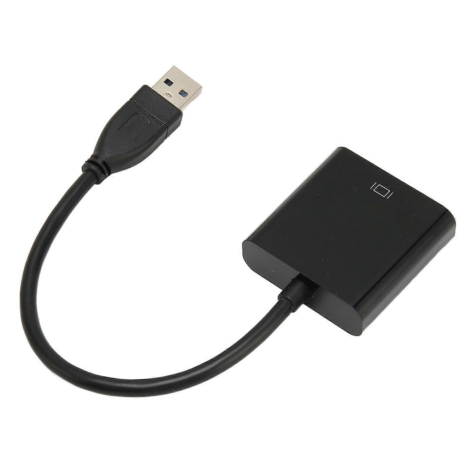 USB to HD Multimedia Interface Adapter 5 Gbps USB 3.0 to HD Multimedia Interface Sound Video Converter for Computer TV