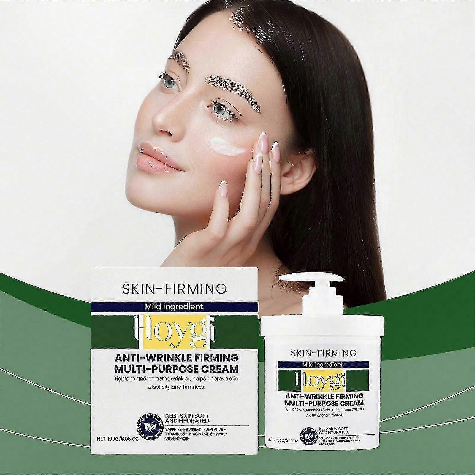 Multi-Purpose Anti-Aging Cream for All Skin Types, Advanced Formula to Firm and Rejuvenate Skin, Reduces Wrinkles Efficiently