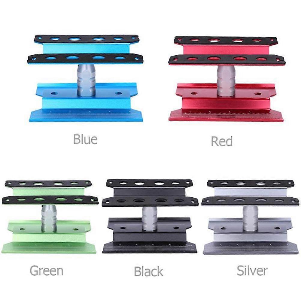 Aluminium Work Stand for Rc Toy Cars Repairing Featuring Rotatable Design and Stable Platform in Blue 1 Set