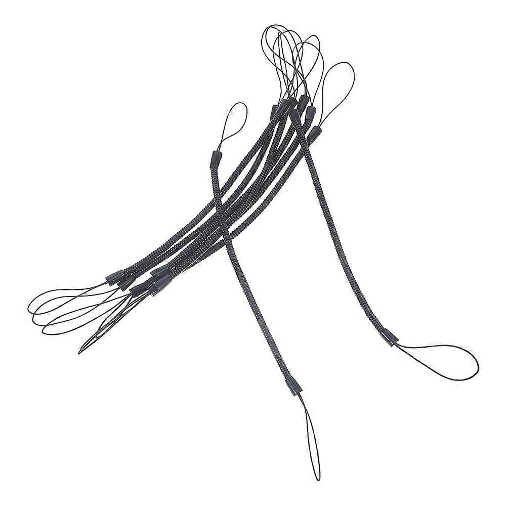 Touch Pen Tether Plastic Retractable Cords For Keys On The Go Material 12Pack