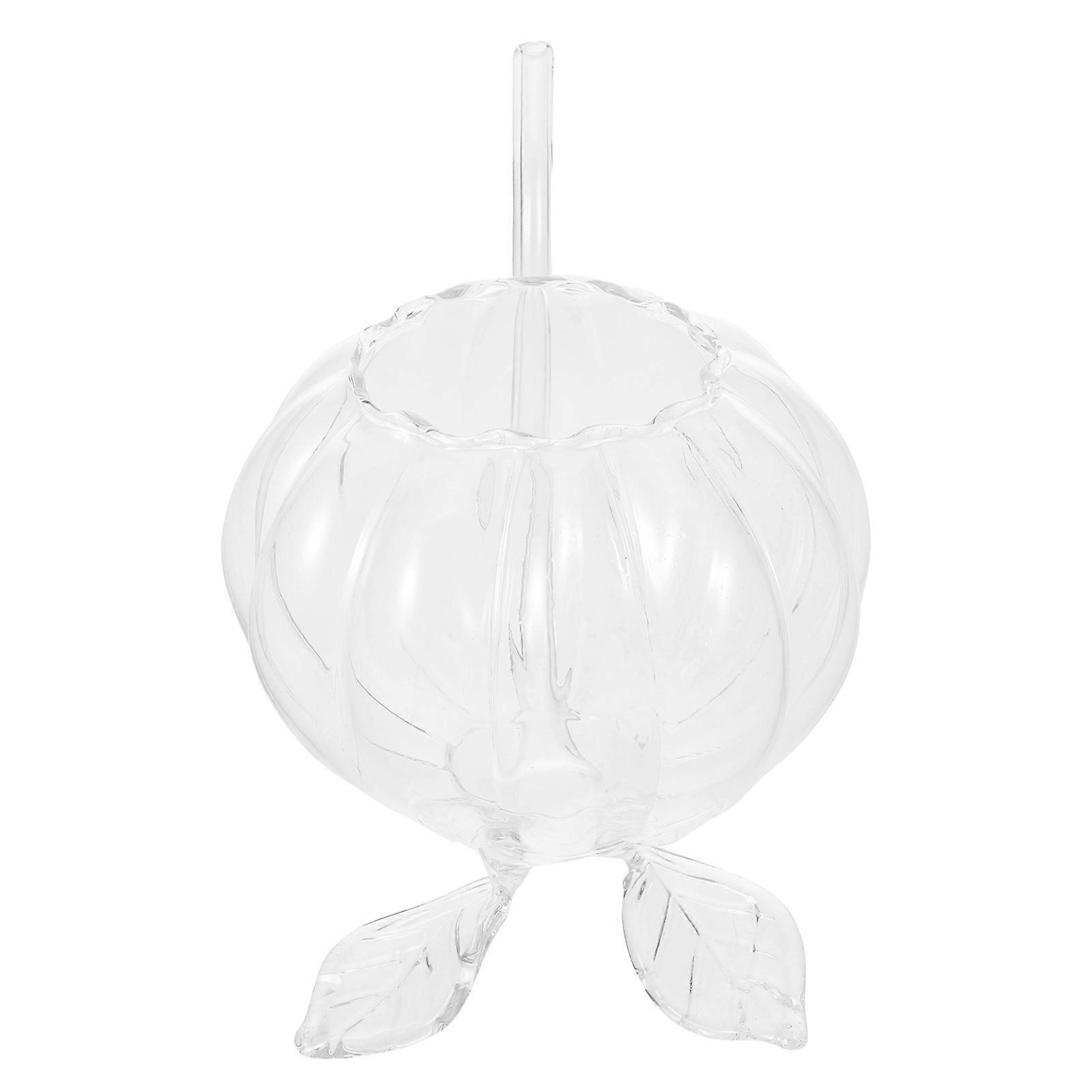 Vampire Wine Glass with Straw Pumpkin Cup for Parties