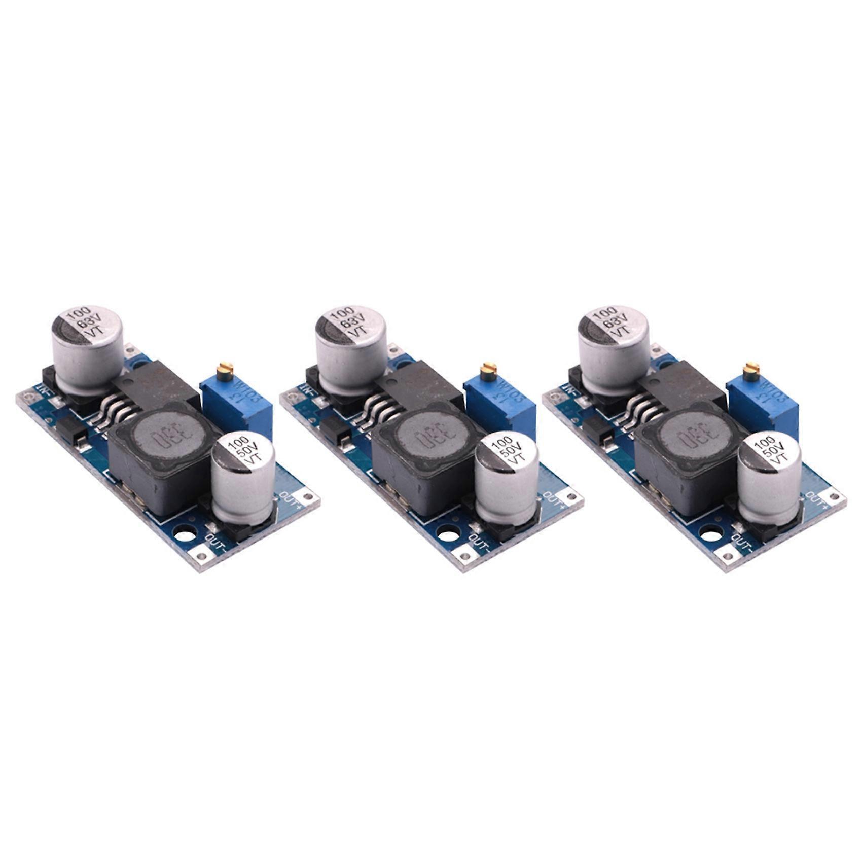 3X 48V Adjustable Step-Down Regulator Module, DC-DC, LM2596HV Input, 4.5-60V Power Module