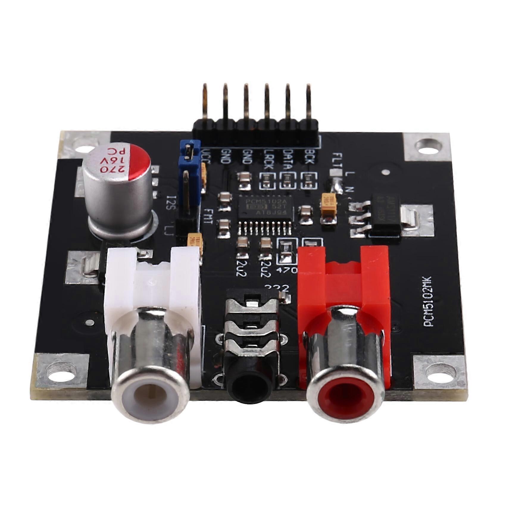 DAC Decoder I2S Player Assembled Board 32Bit 384K Decoder Board Module for HX Player/Player/Power Amplifier Equipment