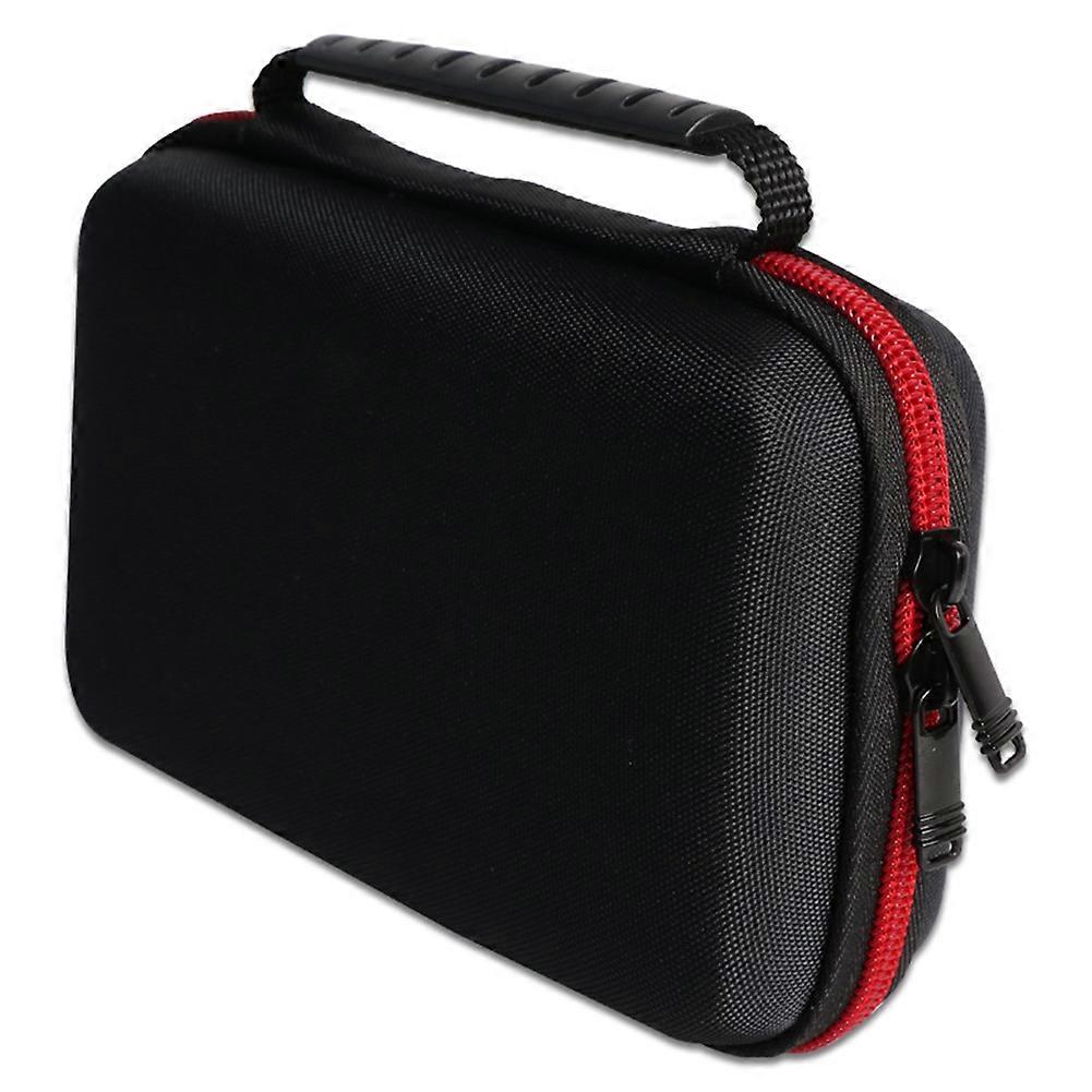 Game Console Hard Shell Carrying Case for XL Red & Black