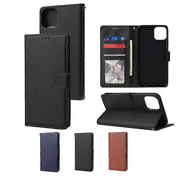 Compatible with iPhone 13 Pro Max Wallet Case - 3 Colors Brown