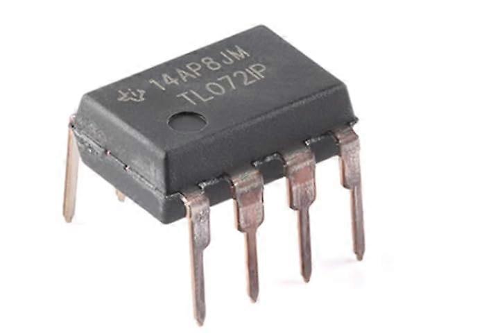 10pcs TL072CP Low Noise Dual JFET Operational Amplifier DIP8 Wide Voltage Range 2.7V5.5V