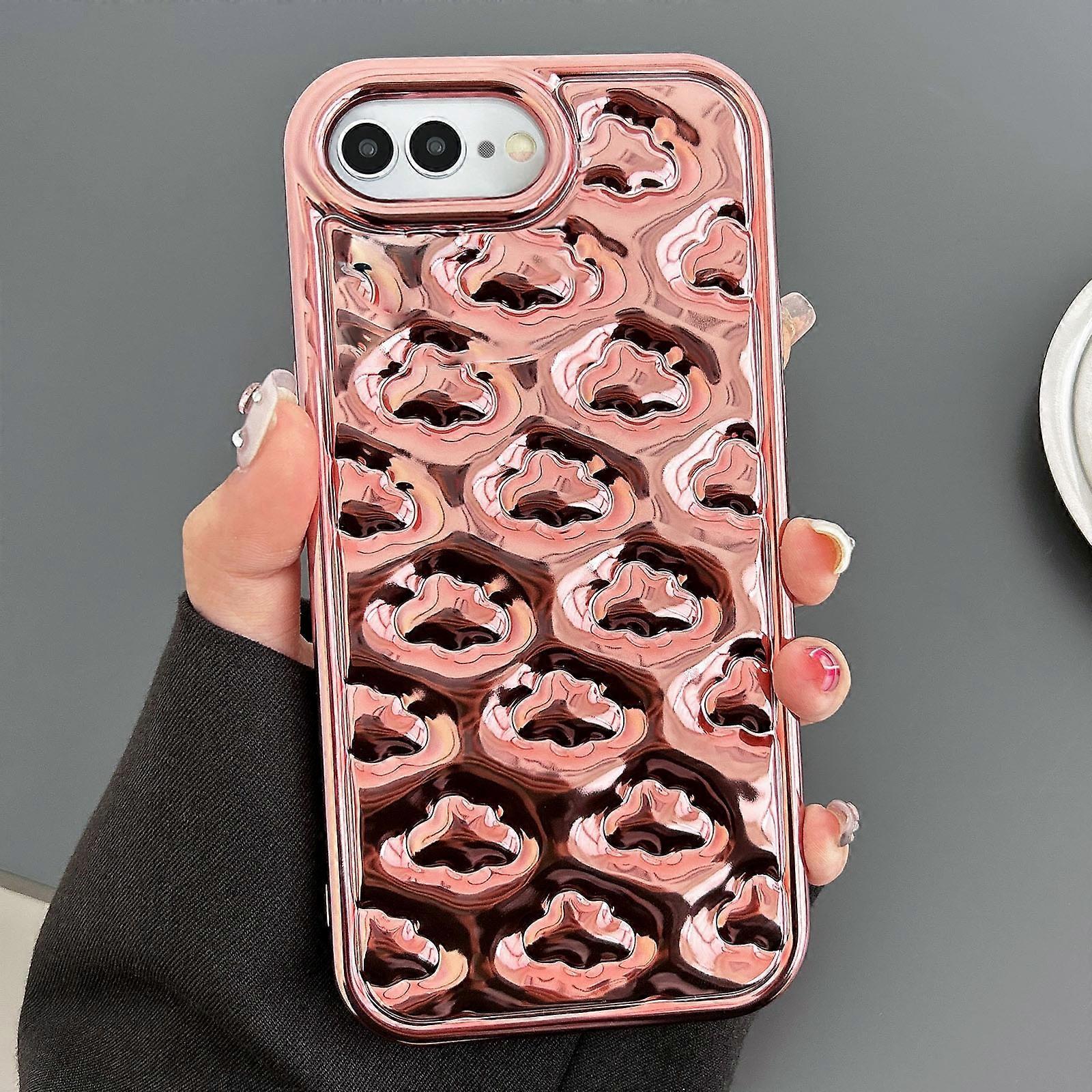 Cloud Texture Electroplated TPU Phone Case