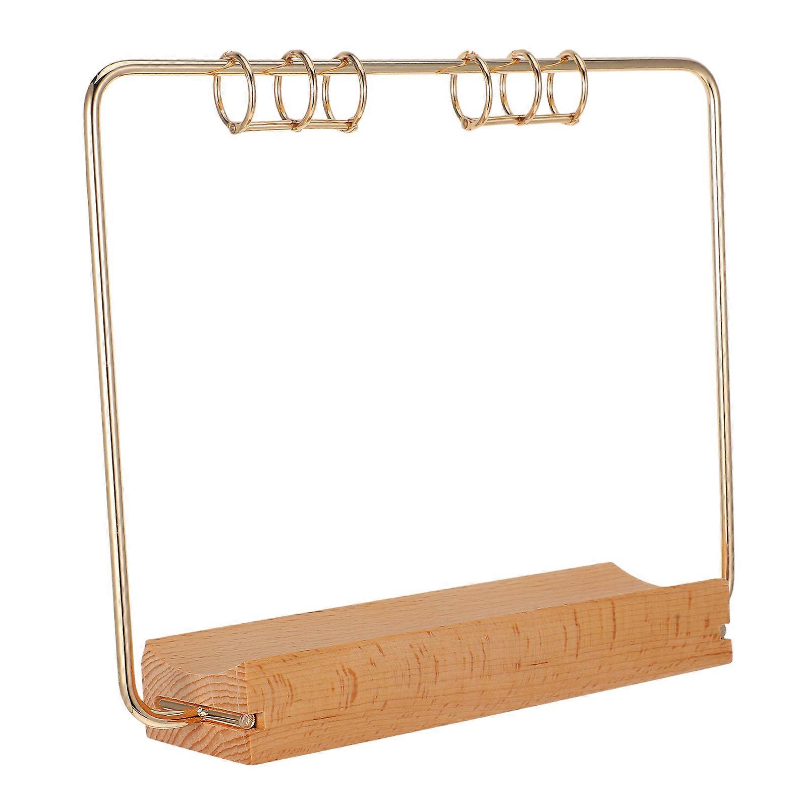 Metal Flip Calendar Support for Desk Calendar Accessory 1Set