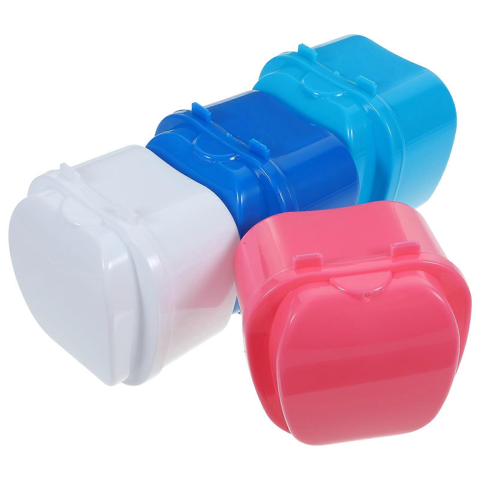 Convenient Denture Case Household Retainer Cases for Daily Use 32Pcs