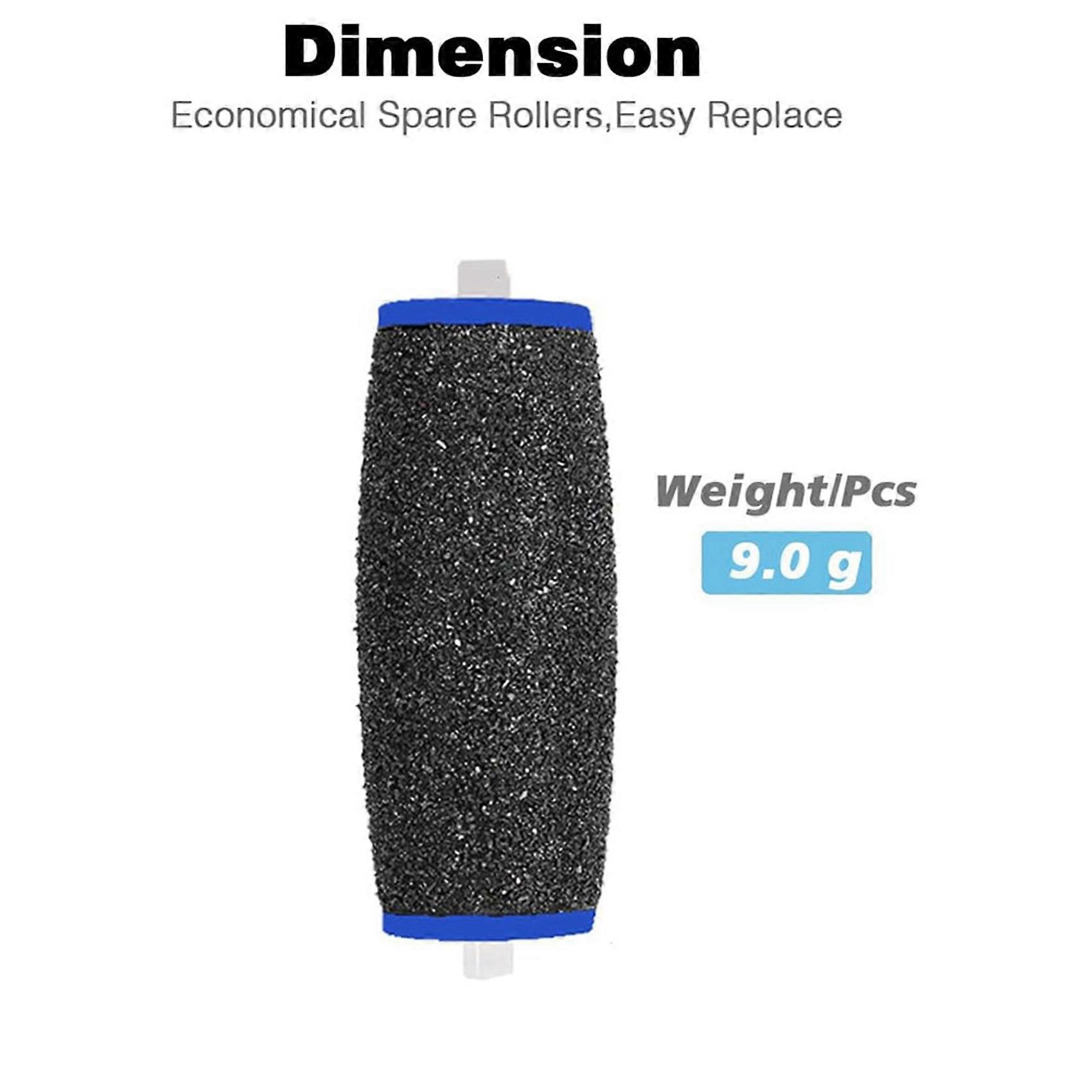 24 Pack Extra Coarse Replacement Roller for Amope Pedi,Replacement Head Refills Compatible with Amope Pedi Refills