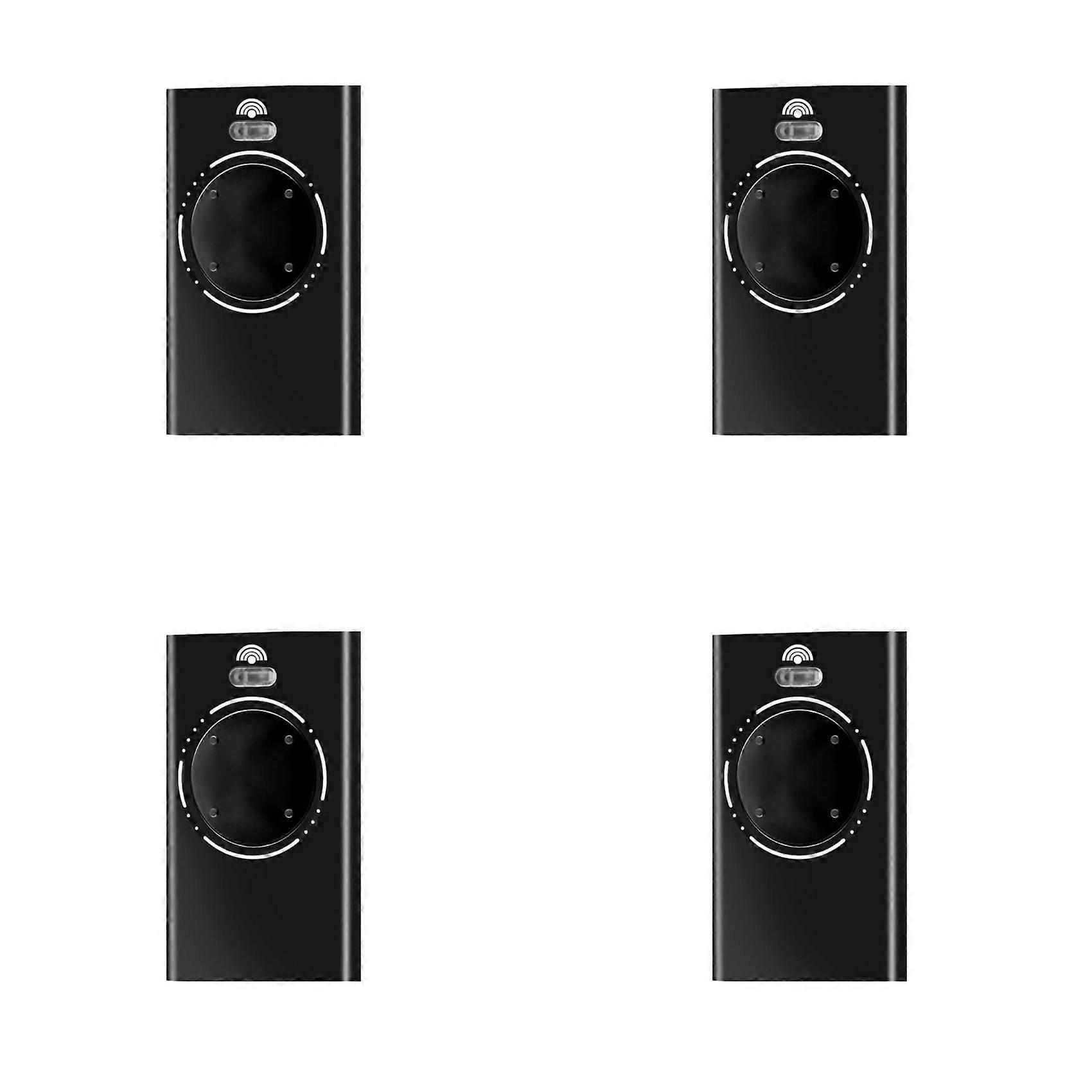 4X for XT2 XT4 SLH LR Garage Door Remote Control 868MHz Gate Remote Control Hand Transmitter Black 4 Keys