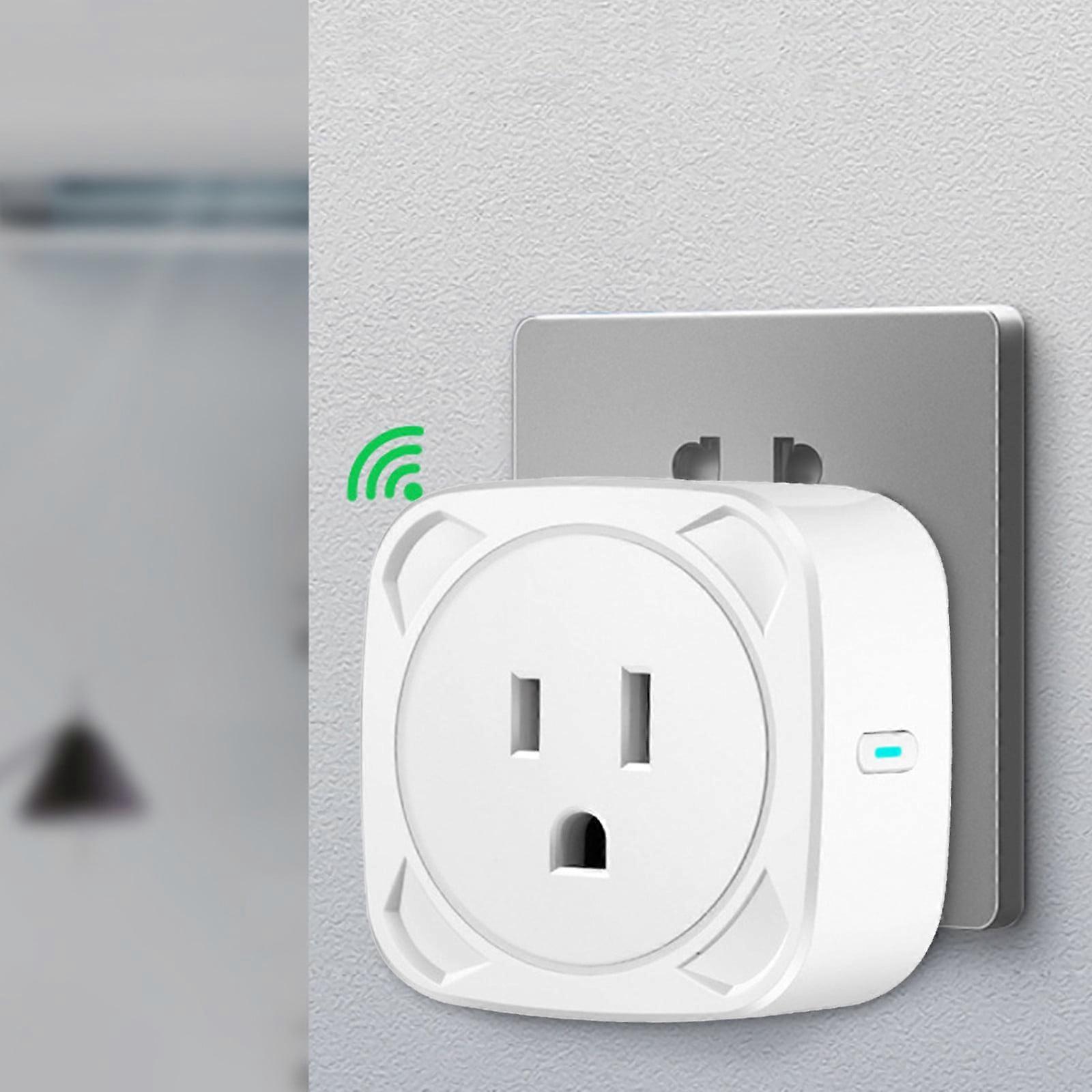 Big Holiday 50% Off! Smart Plug Mini WiFi Outlet, Compatible with Alexa & Google Assistant, Remote & Timer, No Hub Required