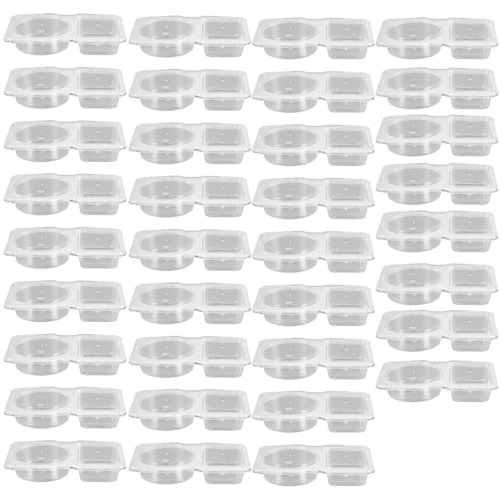 Travel Friendly Snacks Container Condiment Container Snacks Storage Box with Lid Food Container Snacks Organizers Multicolor