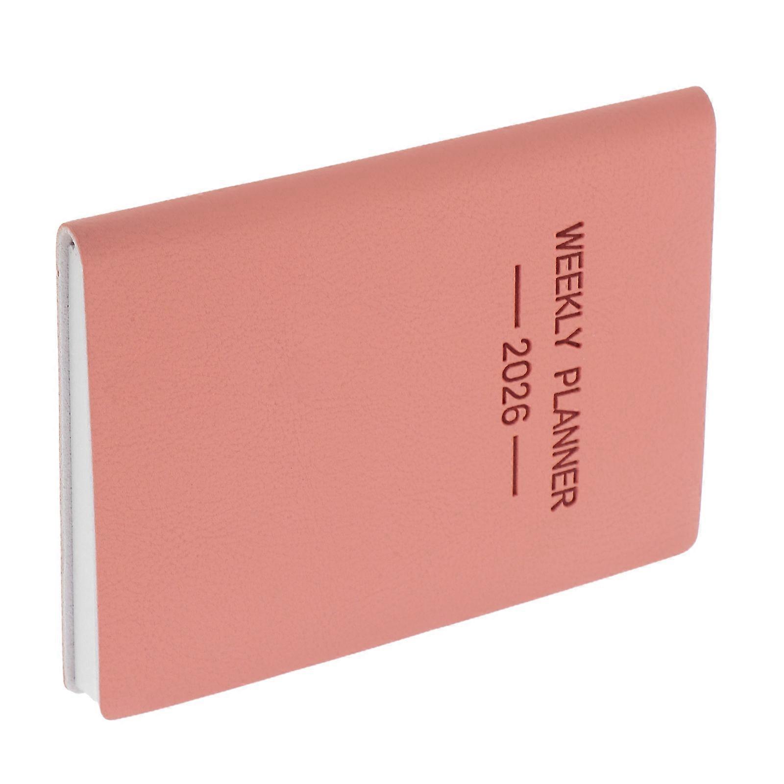 Pocket Planner Weekly Schedule Planner for Office Use with Thick Paper