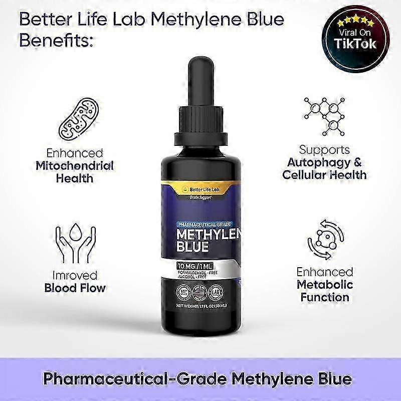 Gotas de azul de metileno al 1% (60 ml)