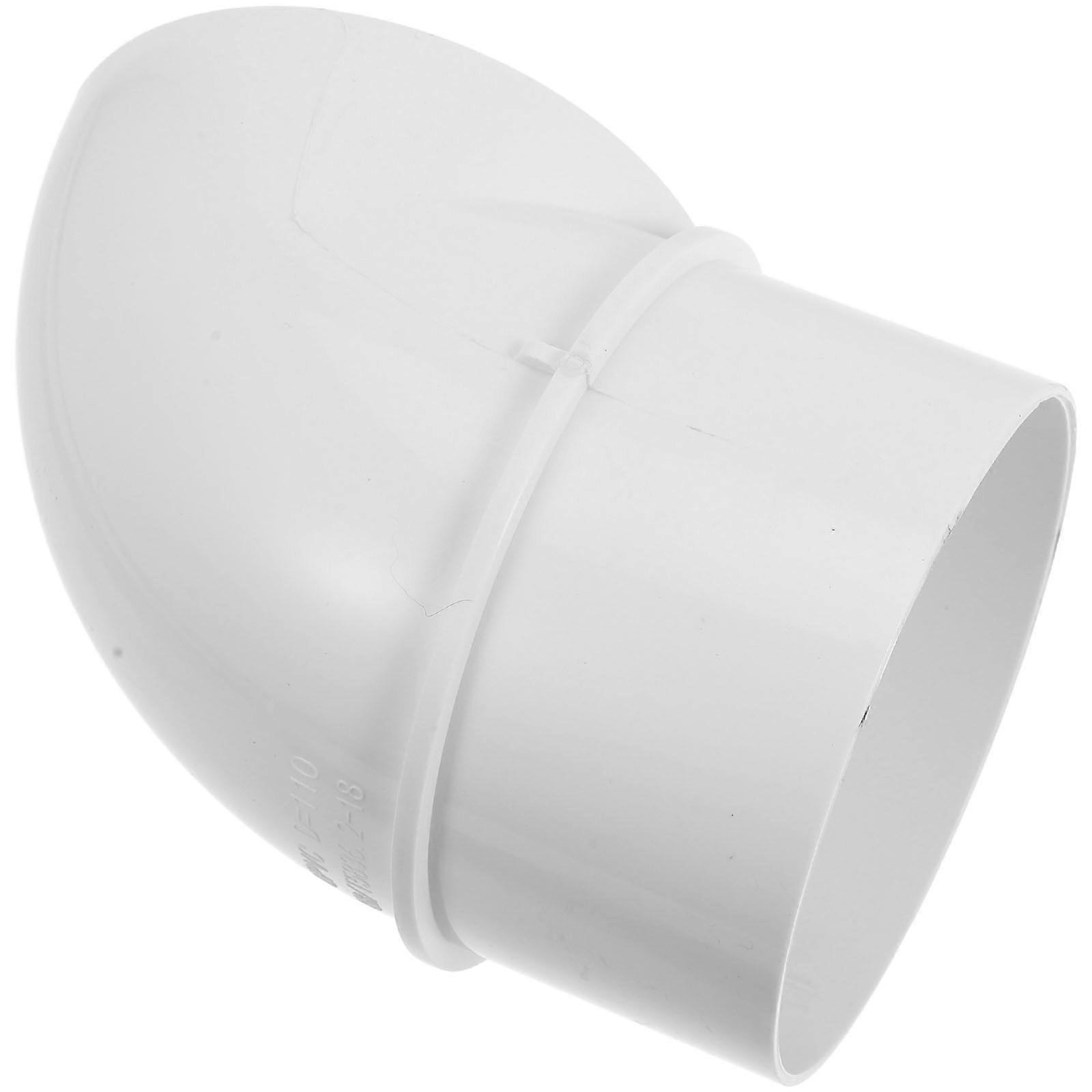 Kitchen Ventilation Cover Windproof PVC Wall Vent Cap for Exterior