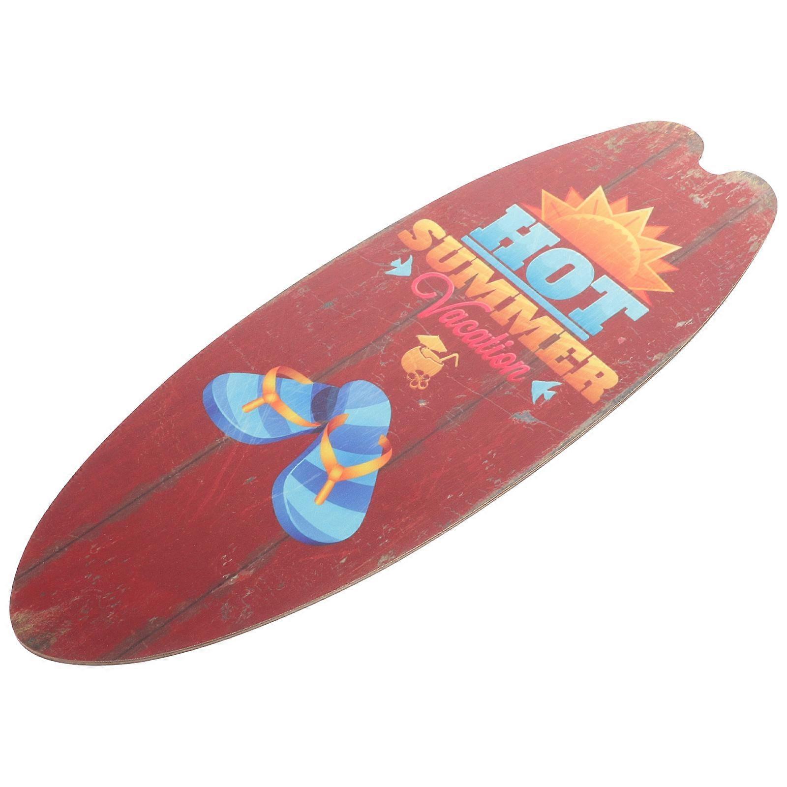 Wooden Surfboard Surfboard Decor for Wall Decoration 5Pcs Set