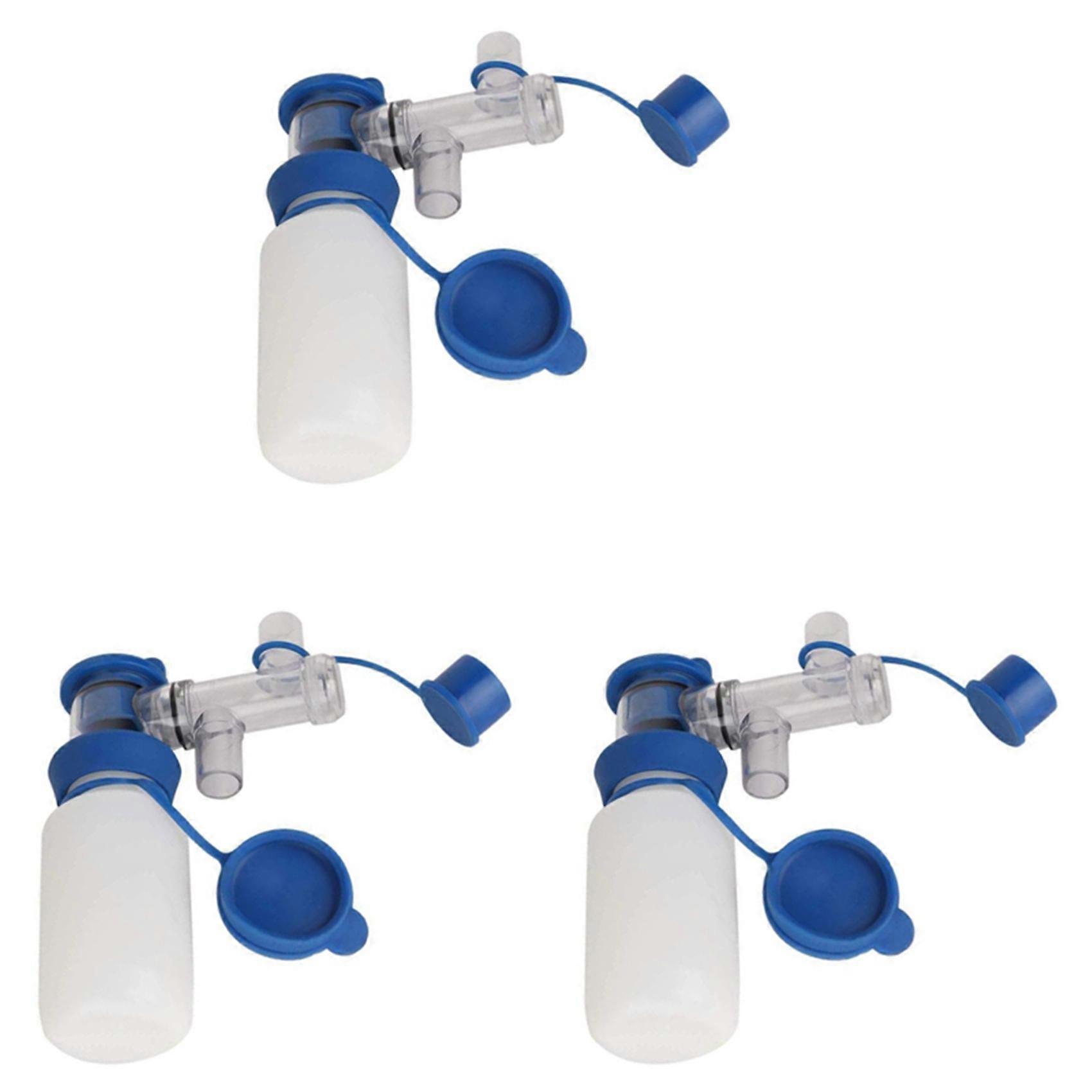 3X Milk Sampling Bottle,200Ml Sampling Bottle Sampler Cow Milk Liquid Sampling Bottle Milk Container Corrosion-Resistant