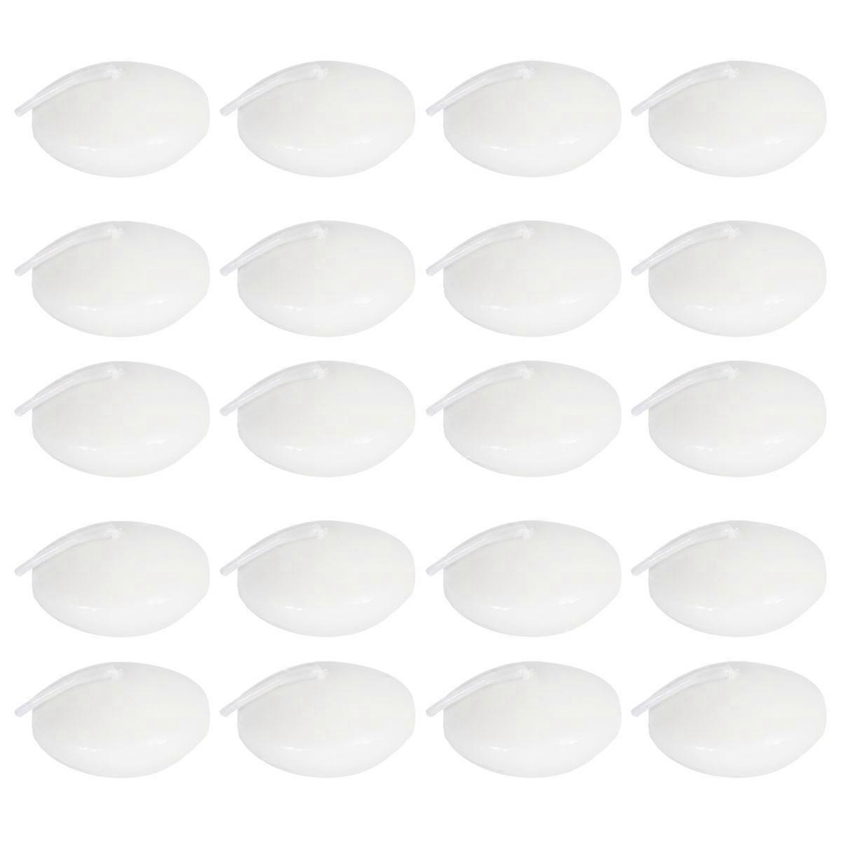 Decorative Candles Floating Wedding Mini Candles for Decor 100Pcs White