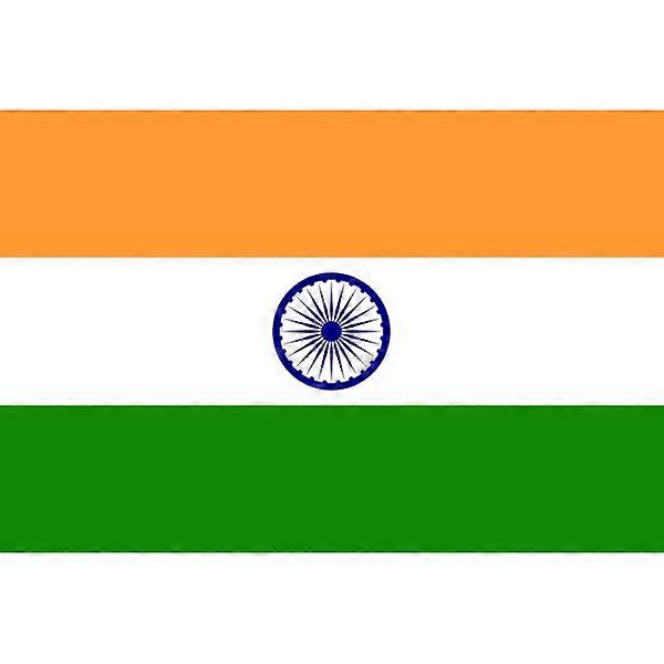 Indische Flagge Weiß