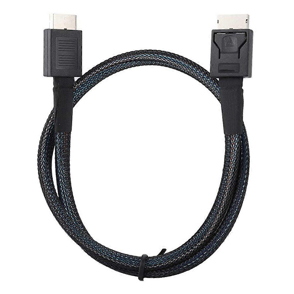 Oculink SFF8611 Data Extension Cable MINI SAS Cable 24Gbps SFF-8611 to SFF-8611/8639 Server Data Tr