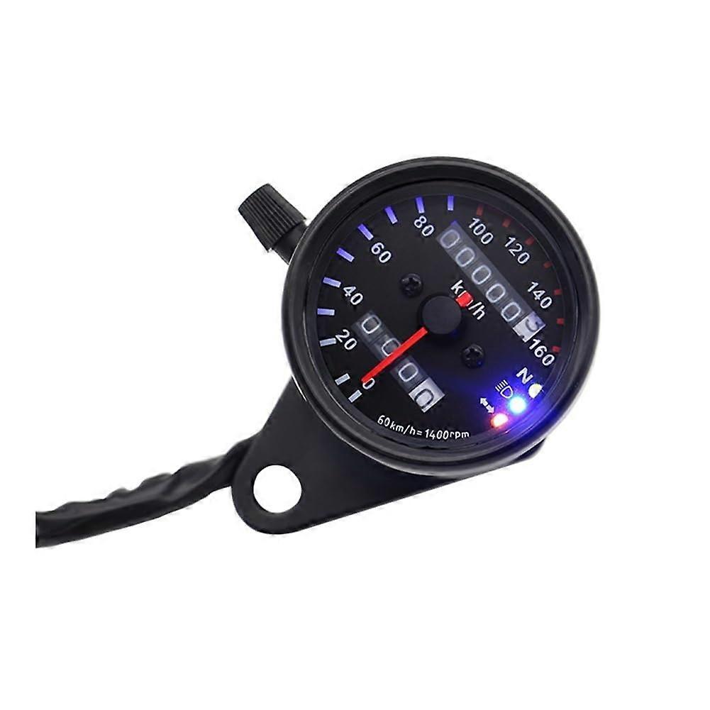 Motorcycle Speedometer with Odometer Gear Display and Turn Signal Indicator for Universal Bikes