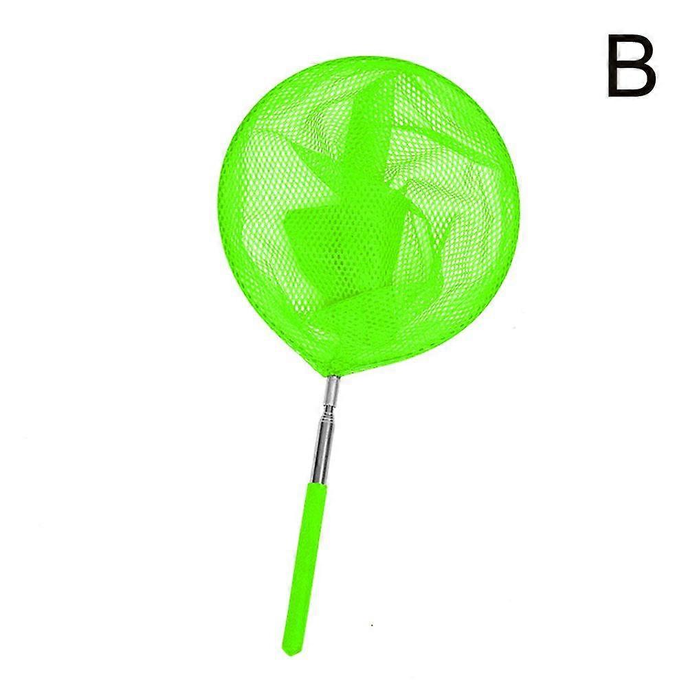 Steel Rod Catch Tadpole Fish Net Kid Outdoor Insect Rod Butterfly Catch Fishing Net Dragonfly Fish Telescopic Net F6C5